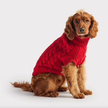 Load image into Gallery viewer, GF PET CHALET SWEATER RED 3XSM
