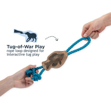 Load image into Gallery viewer, TALL TAILS LEATHER TUG FISH 12"
