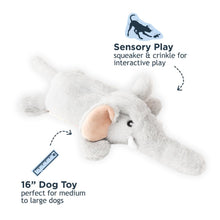 Load image into Gallery viewer, TALL TAILS STUFFLESS ELEPHANT W/SQUEAKER 16"
