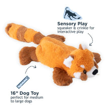 Load image into Gallery viewer, TALL TAILS STUFFLESS RED PANDA W/SQUEAKER 16"
