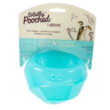 Load image into Gallery viewer, TOTALLY POOCHED STUFF'N WOBBLE BALL TEAL 5"
