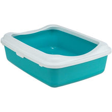 Load image into Gallery viewer, TRIXIE CLASSIC LITTER TRAY WITH RIM BLUE
