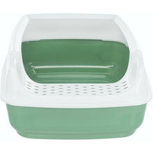 Load image into Gallery viewer, TRIXIE DELIO LITTER TRAY WITH RIM GREEN
