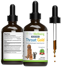 Load image into Gallery viewer, PET WELLBEING THROAT GOLD DOG 4OZ
