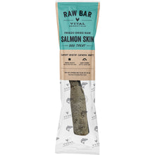 Load image into Gallery viewer, VITAL ESSENTIALS RAW BAR FREEZE DRIED RAW SALMON SKINS SINGLE
