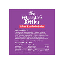 Load image into Gallery viewer, WELLNESS KITTLES SALMON &amp; CRANBERRY TREAT 57G
