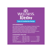 Load image into Gallery viewer, WELLNESS KITTLES TUNA &amp; CRANBERRY TREAT 57G
