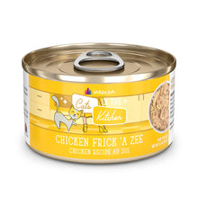 Load image into Gallery viewer, WERUVA CATS IN THE KITCHEN CHICK FRICK 'A ZEE CAT CAN 3.2OZ
