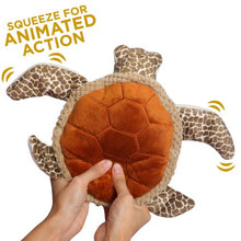Load image into Gallery viewer, TALL TAILS PLUSH SEA TURTLE ANIMATED 9"
