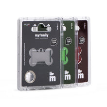 Load image into Gallery viewer, MY FAMILY ALUMINUM BONE GREEN BIG TAG
