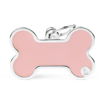 Load image into Gallery viewer, MY FAMILY HANDMADE BONE PINK BIG TAG
