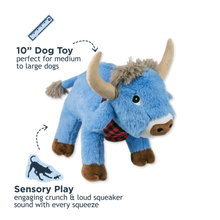 Load image into Gallery viewer, TALL TAILS PLUSH BLUE OX CRUNCH 10"
