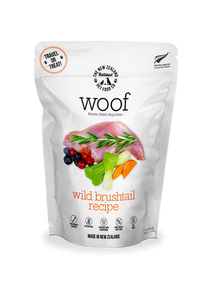 NEW ZEALAND NATURAL WOOF FREEZE-DRIED BRUSHTAIL 50G