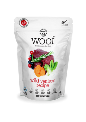 NEW ZEALAND NATURAL WOOF FREEZE-DRIED VENISON 50G