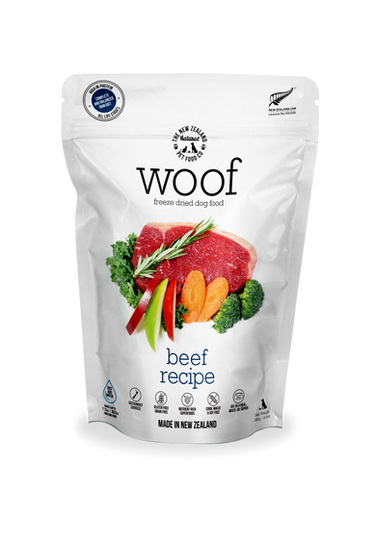 NEW ZEALAND NATURAL WOOF FREEZE-DRIED BEEF 50G