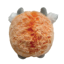 Load image into Gallery viewer, FOUFOUBRANDS FUZZY WUZZY SPIKER MOOMOO ORANGE SM

