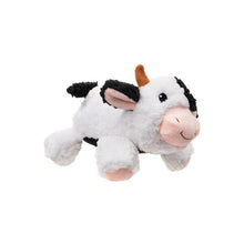 Load image into Gallery viewer, GROWL FUZZAROOS COW WHITE 9"

