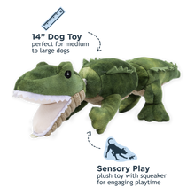 Load image into Gallery viewer, TALL TAILS PLUSH JOINTED ALLIGATOR
