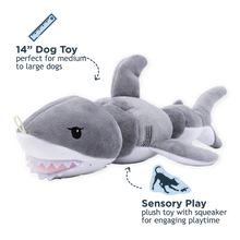 Load image into Gallery viewer, TALL TAILS PLUSH JOINTED SHARK
