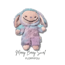 Load image into Gallery viewer, FOUFOUBRANDS LAFOUFOU FLOPPYFOU MERRY BERRY SWIRL 8" LG
