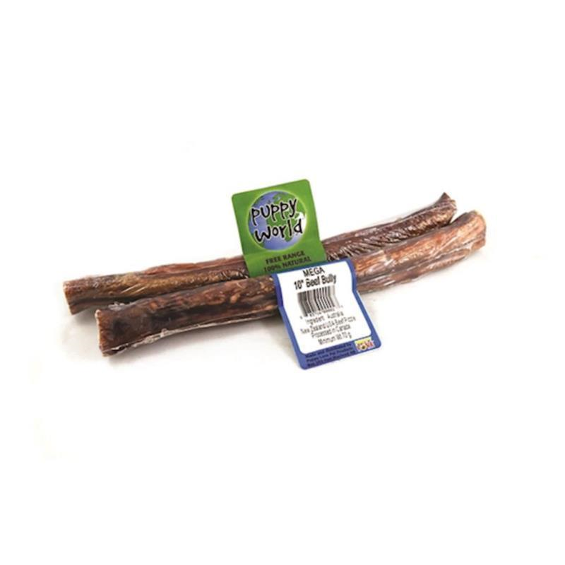 PUPPY WORLD MEGA BULLY STICK 10