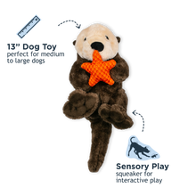 Load image into Gallery viewer, TALL TAILS PLUSH OTTER W/SQUEAKER 13"
