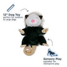 Load image into Gallery viewer, TALL TAILS PLUSH POSSUM W/SQUEAKER 11"
