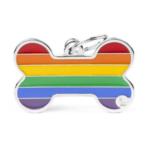 MY FAMILY RAINBOW BONE XLG TAG