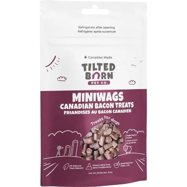 TILTED BARN BACON MINIWAGS 100G
