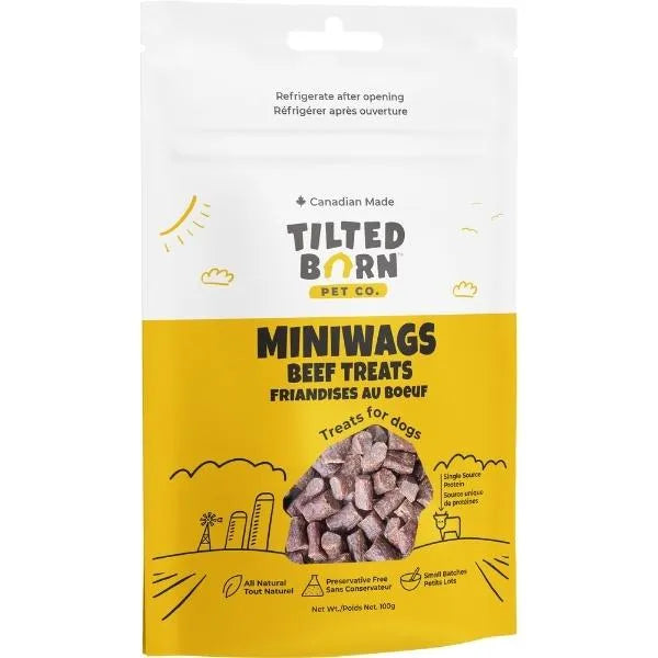 TILTED BARN BEEF MINIWAGS 100G