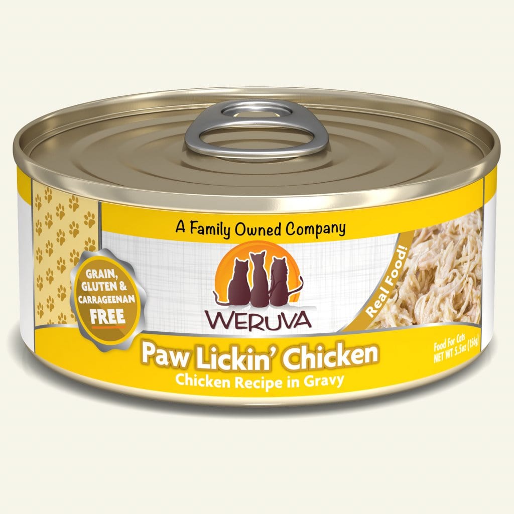 WERUVA PAW LICKIN' CHICKEN CAT CAN 5.5OZ