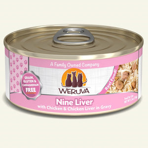 WERUVA NINE LIVER CAT CAN 5.5OZ