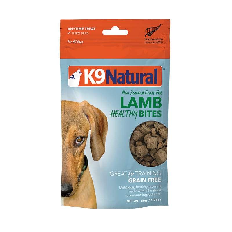 K9 NATURAL LAMB FREEZE DRIED HEALTHY BITE 50G
