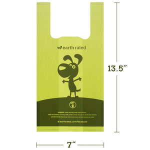 EARTH RATED BIO BAG HANDLE 120CT LAVENDER