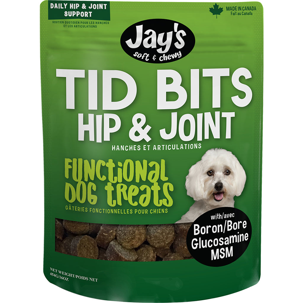JAY'S TID BITS HIP AND JOINT DOG 454G