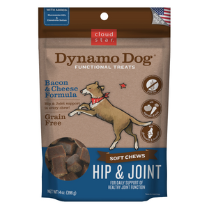 CLOUD STAR DYNAMO DOG HIP/JOINT BACON 14OZ