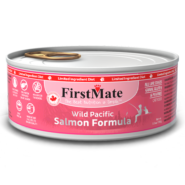 FIRST MATE SALMON CAT CAN 5.5OZ