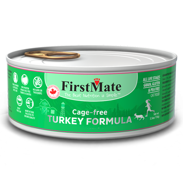 FIRST MATE TURKEY CAT CAN 5.5OZ