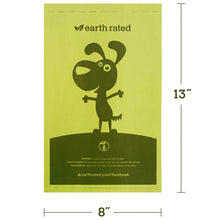 Load image into Gallery viewer, EARTH RATED BIO BAG UNSCENTED LARGE SINGLE ROLL 300/ROLL
