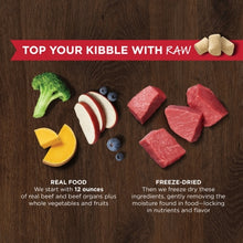Load image into Gallery viewer, NATURES VARIETY FREEZE DRIED RAW BOOST MIXER BEEF DOG 396G
