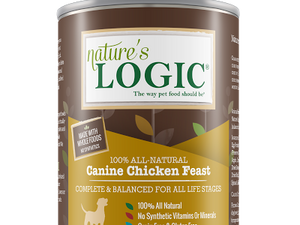 NATURE'S LOGIC CHICKEN DOG CAN 13.2OZ