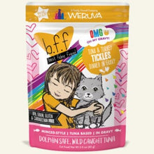 Load image into Gallery viewer, WERUVA BFF TUNA/TURKEY TICKLES CAT POUCH 3OZ
