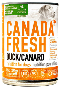 PETKIND CANADA FRESH DUCK DOG CAN 369G