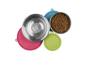 MESSY MUTTS RAW BOWL/COVER SET 6PC MED