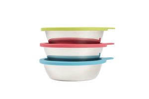 MESSY MUTTS RAW BOWL/COVER SET 6PC MED