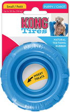 Load image into Gallery viewer, KONG PUPPY TIRES PINK/BLUE SM
