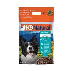 K9 NATURAL HOKI/BEEF FREEZE DRIED 1.8KG