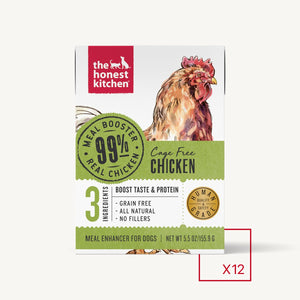 HONEST KITCHEN MEAL BOOSTER 99% CHICKEN 5.5OZ