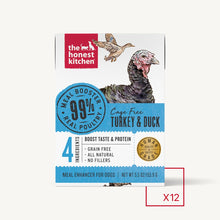Load image into Gallery viewer, HONEST KITCHEN MEAL BOOSTER 99% TURKEY/DUCK 5.5OZ
