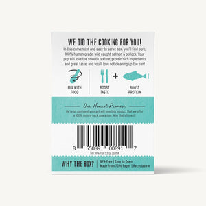 HONEST KITCHEN MEAL BOOSTER 99% SALMON/POLLOCK 5.5OZ
